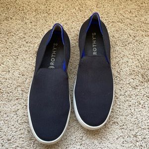 Rothy's Black Slip on Sneakers